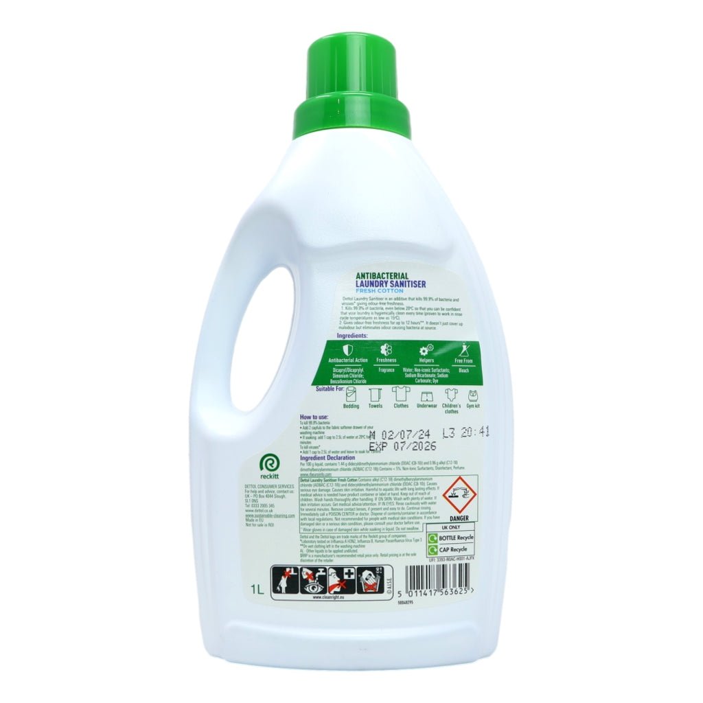 Dettol Laundry Cleanser 3.00 PMP - Intamarque - Wholesale 5011417563625