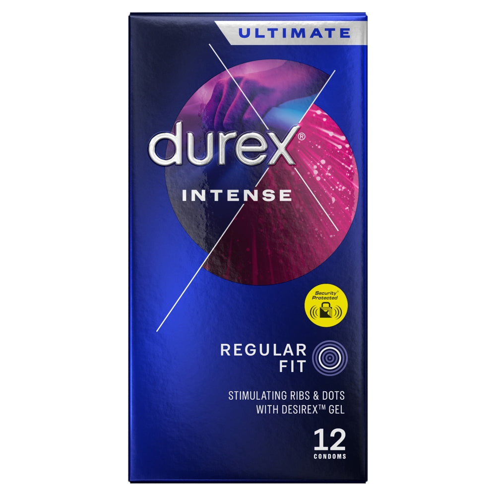 Durex Condoms 12pk Intense Feel