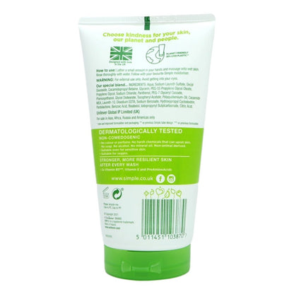 Simple Moisturising Foaming Face Wash 150ml