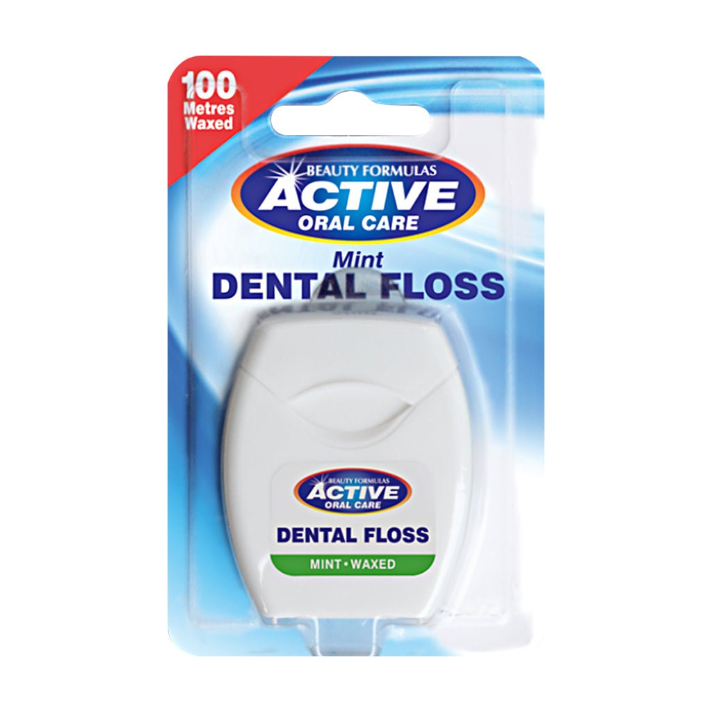 Active Floss Advanced Waxed Mint & Fluoride 100m