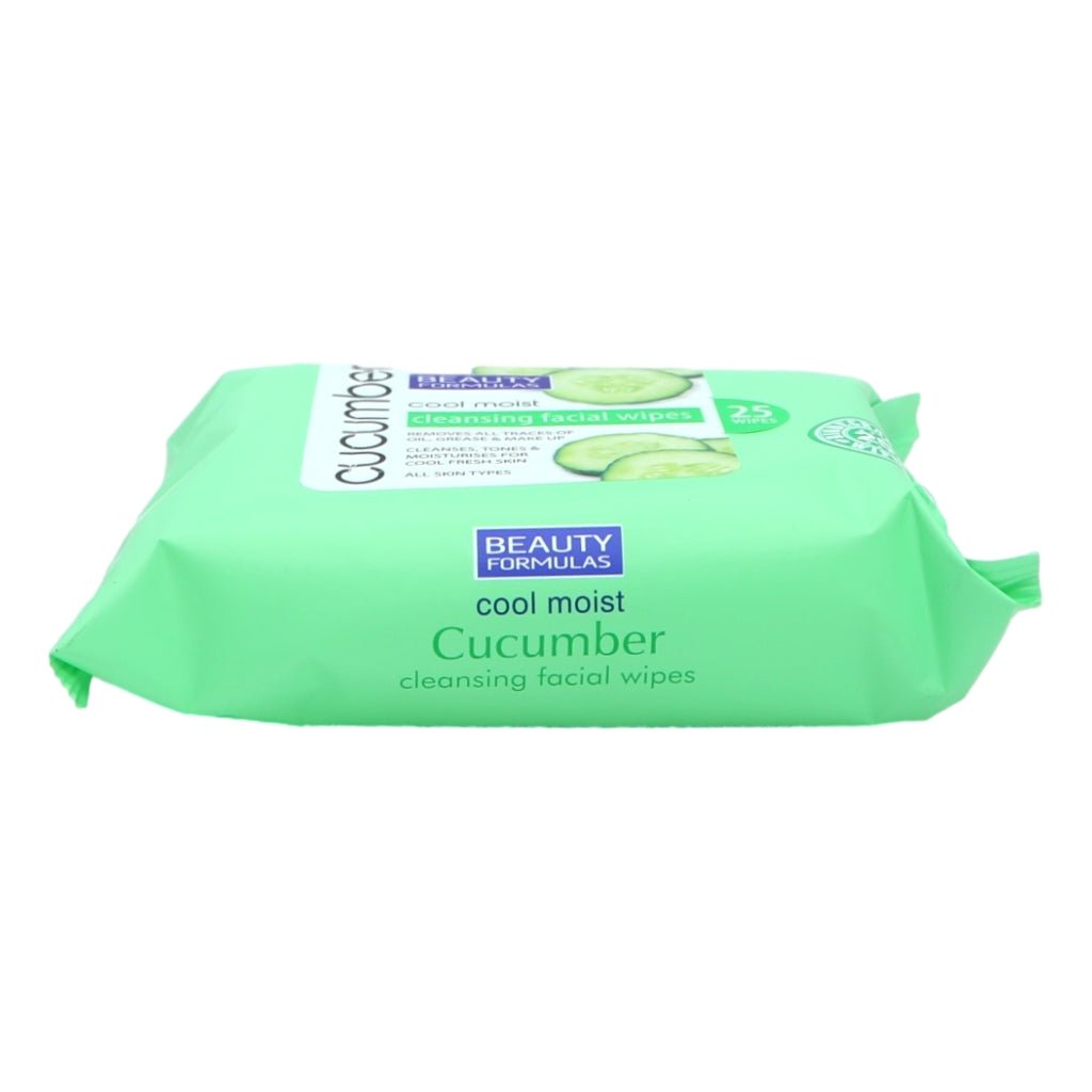 Beauty Formulas Facial Wipes Cucumber