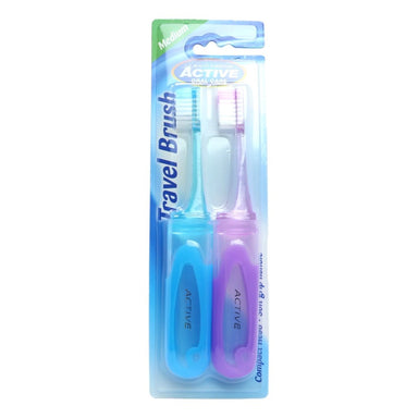 Beauty Formulas Travel Toothbrush Medium - Intamarque - Wholesale 5012251008822