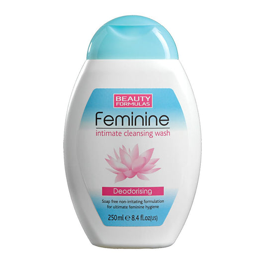 Beauty Formulas 250ml Feminine Cleansing Wash Deodorising