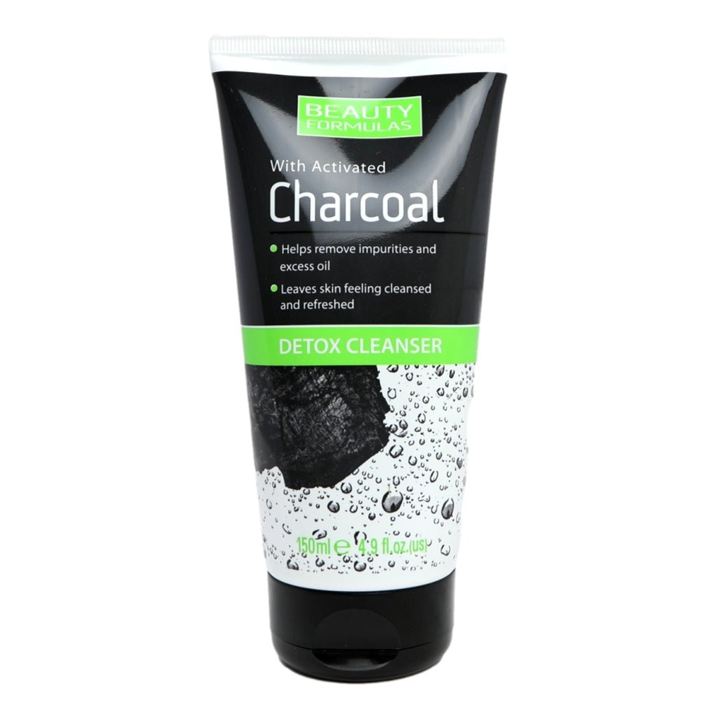 Beauty Formulas Cleanser 150ml Charcoal