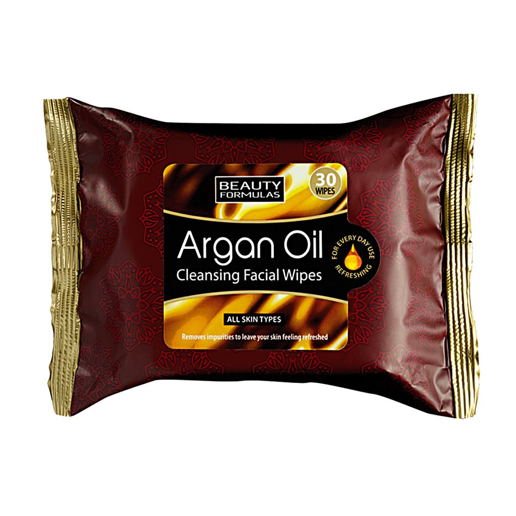 Beauty Formulas Argan Oil Facial Wipes