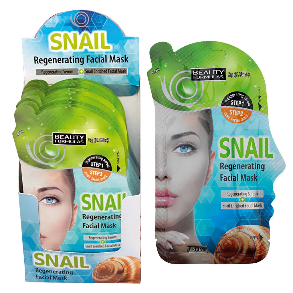 Beauty Formulas Snail Facial Mask