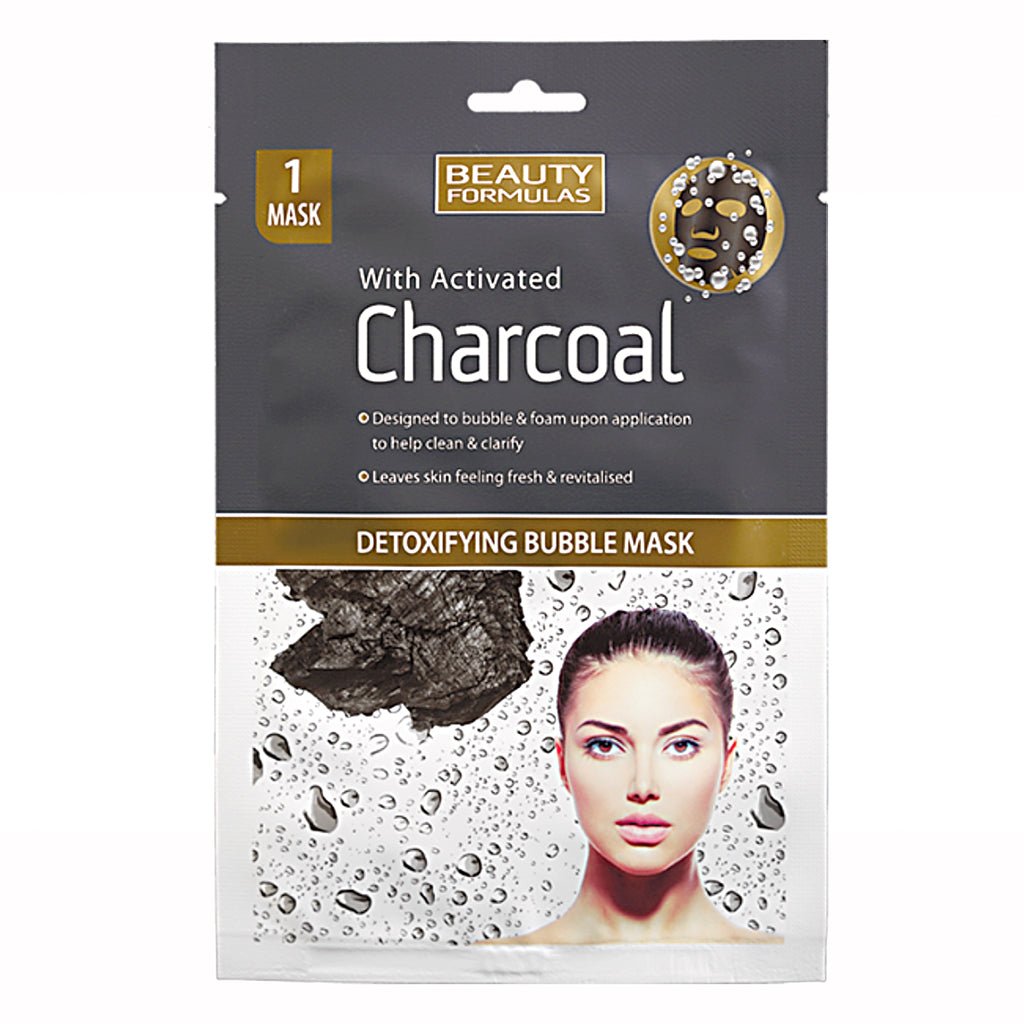 Beauty Formulas Charcoal Detoxifying Bubble Mask