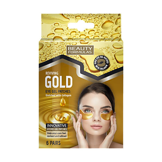 Beauty Formulas Gold Hydro-Gel Under Eye Patches 6's