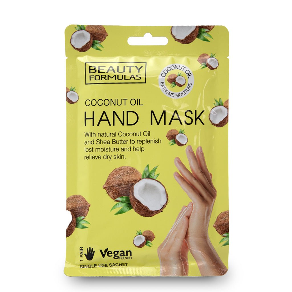 Beauty Formula Coconut Oil Hand Mask 1pk