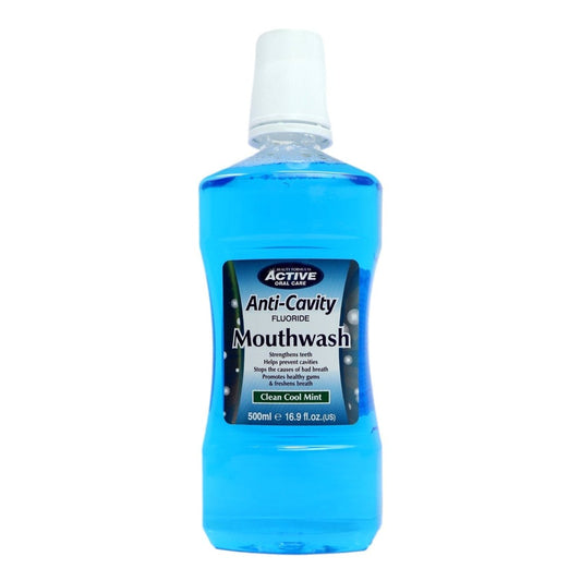 Active Mouthwash 500ml Cool Mint