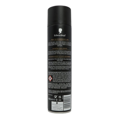 Schwarzkopf Hairspray 400ml Keratin - Intamarque - Wholesale 5012583210160