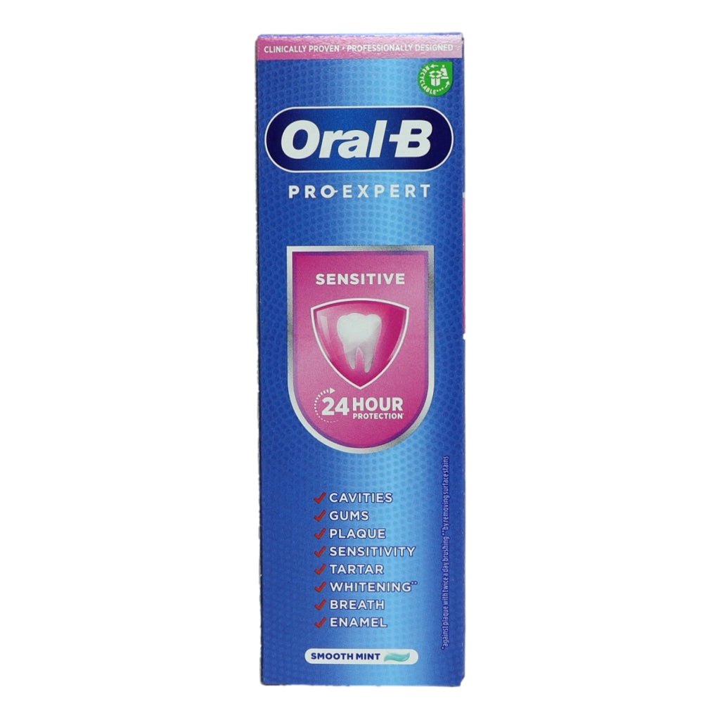 Buy Oral B Toothpaste Pro Expert 75ml Sensitive & Gentle White online at Intamarque Wholesale – Trusted FMCG distributor