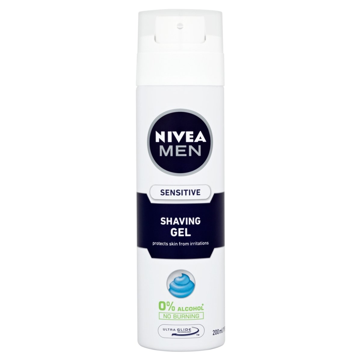 Nivea For Men Shave Gel 200ml Sensitive