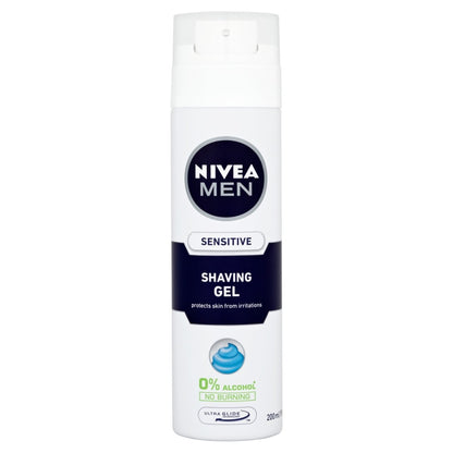 Nivea For Men Shave Gel 200ml Sensitive