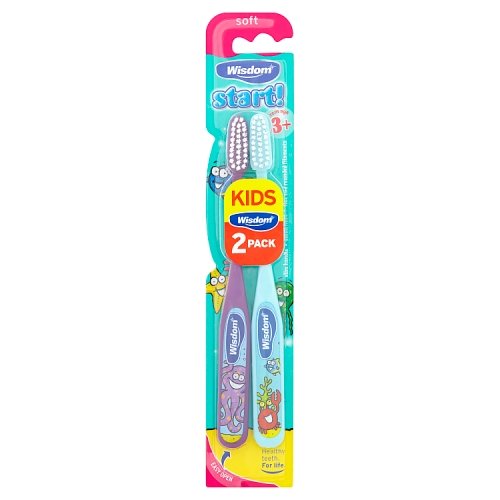 Wisdom Start Kids Toothbrush Twin Pack