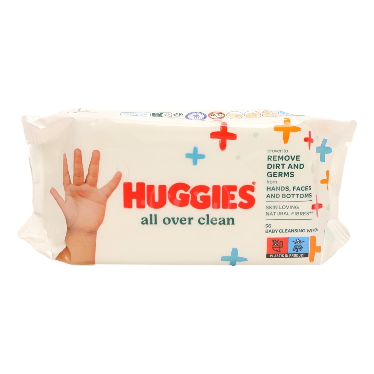 Huggies Baby Wipes 56s All Over Clean - Intamarque - Wholesale 5029053567822