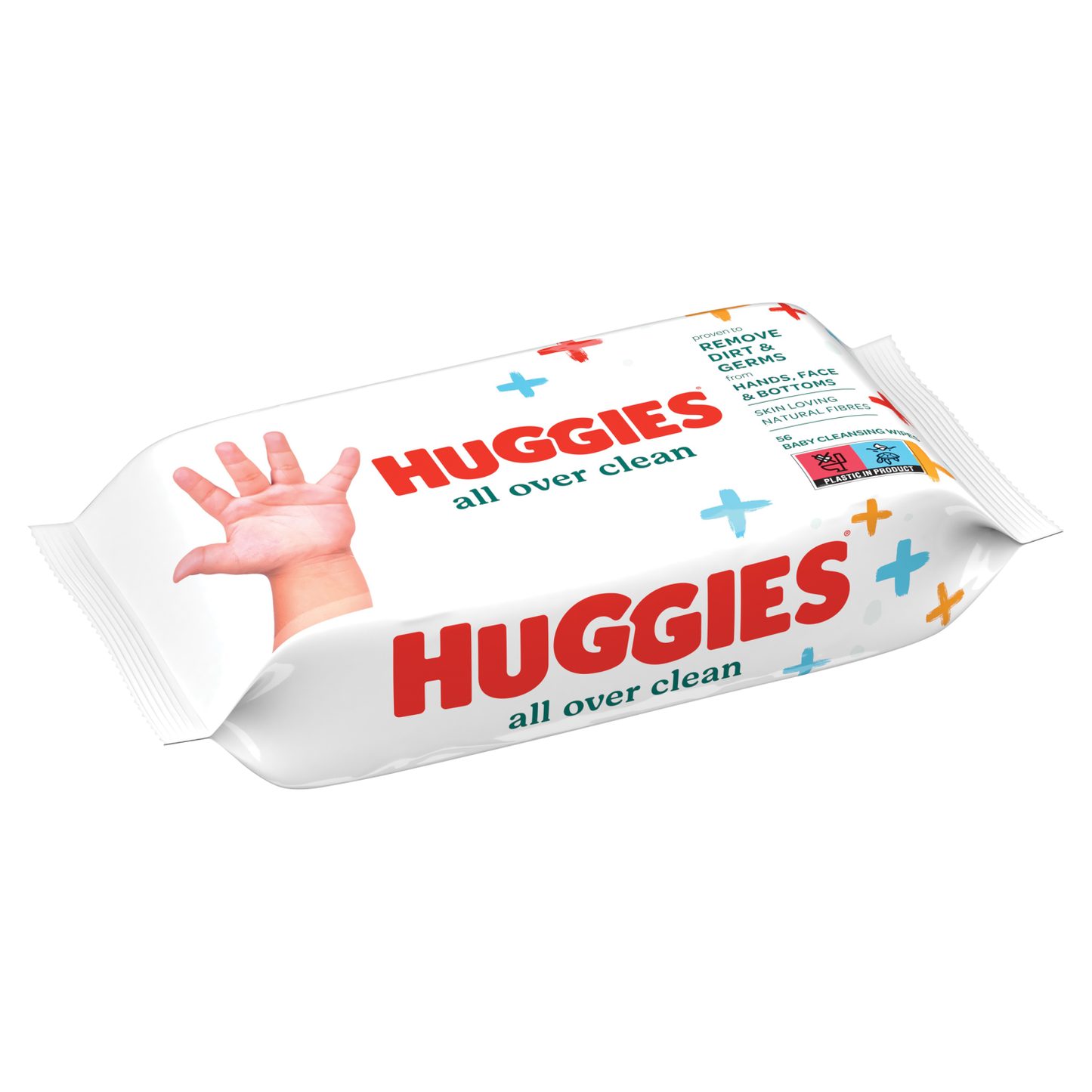 Huggies Baby Wipes 56s All Over Clean