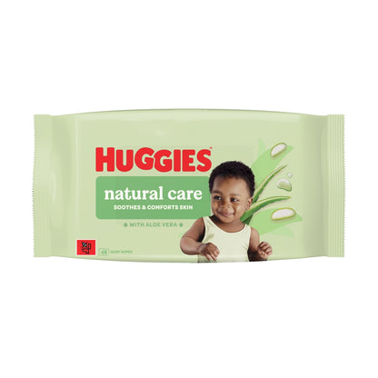 Huggies PF Baby Wipes 48s Natural Care