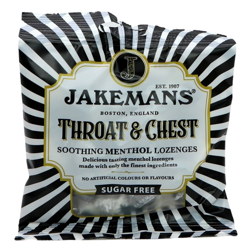 Jakemans Throat & Chest Lozenges Sugar Free