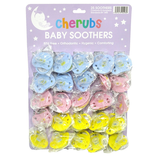 Cherubs Baby Soothers - 25 on a card