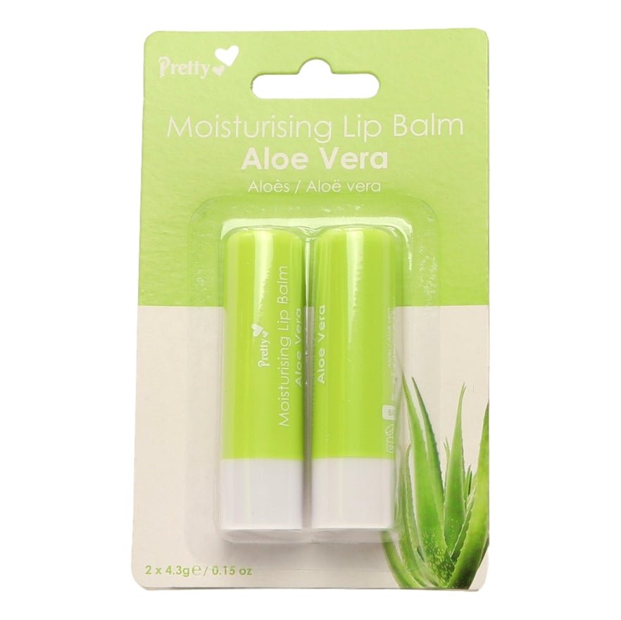 Pretty Moisturising Lip Balm - Aloe Vera - Intamarque - Wholesale 5031413982312