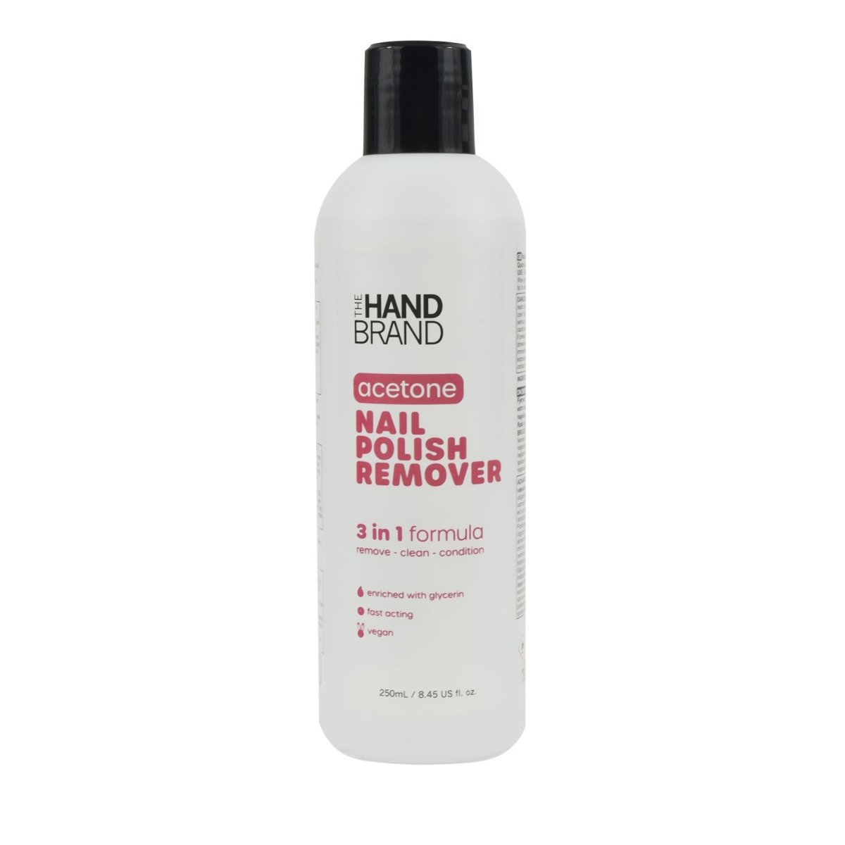 The Hand Brand 250ml NVR Bottle - Acetone