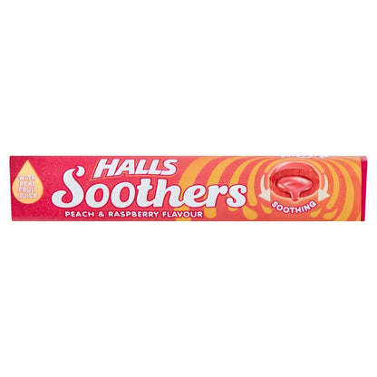 Buy Halls Soothers 45g Peach & Raspberry online at Intamarque Wholesale – Trusted FMCG distributor