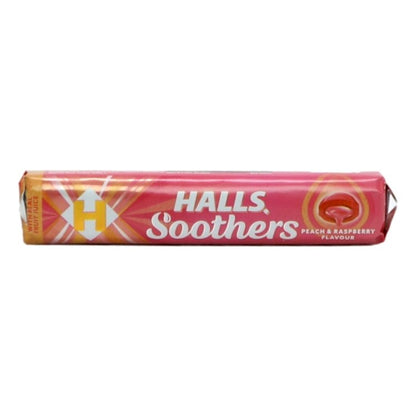 Halls Soothers 45g Peach & Raspberry