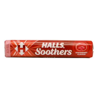 Buy Halls Soothers 45g Strawberry online at Intamarque Wholesale – Trusted FMCG distributor