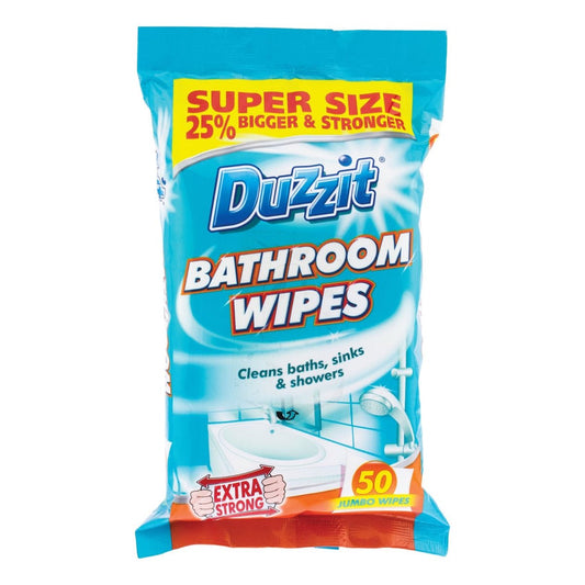 Duzzit Bathroom Wipes 50pk