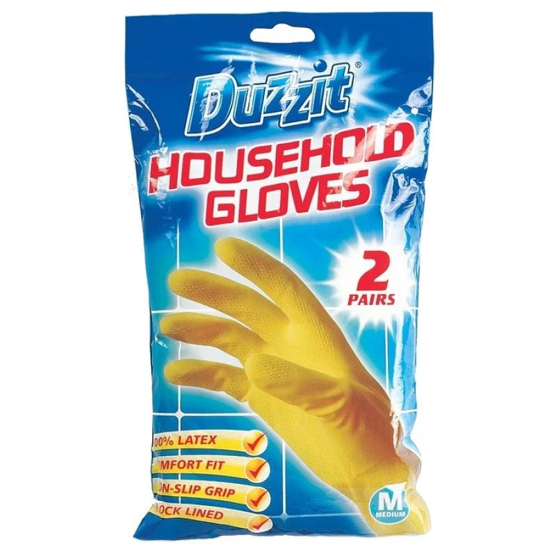 Duzzit Household Gloves Medium - Intamarque - Wholesale 5050375042537