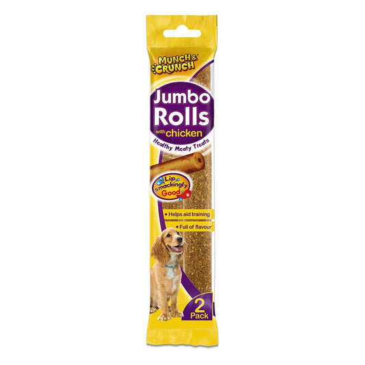 Munch Crunch Jumbo Rolls With Chicken 2Pk