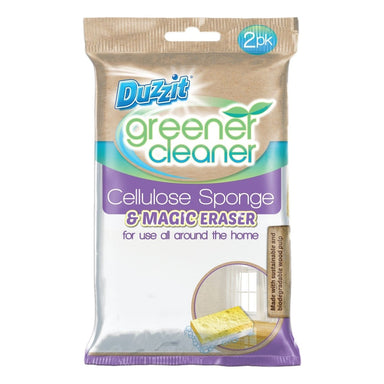 Duzzit Scourer / Magic Eraser 2Pk - Intamarque - Wholesale 5053249229577