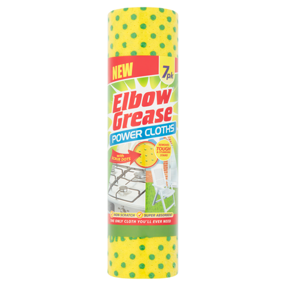 Elbow Grease Power Cloths 7Pk