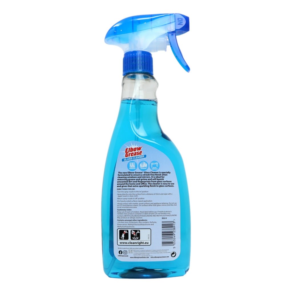 Elbow Grease Glass Cleaner 500ml