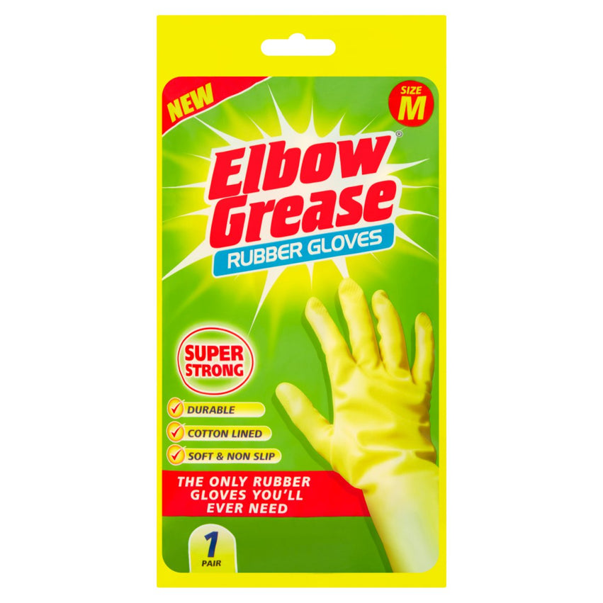 Elbow Grease Super Strong Rubber Glove Medium