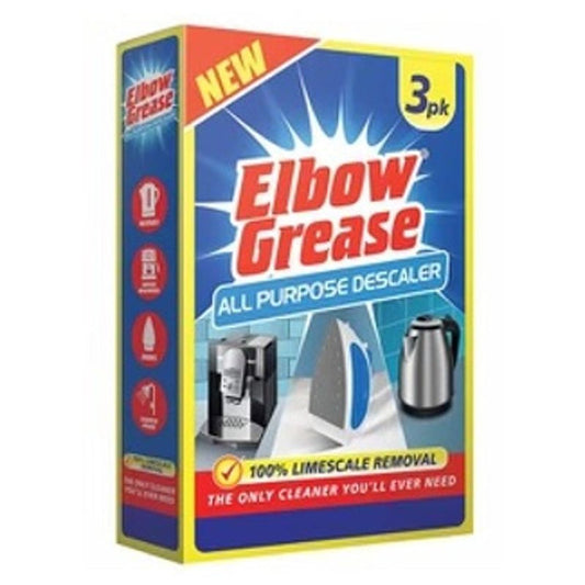 Elbow Grease All Purpose Descaler 3X25ml