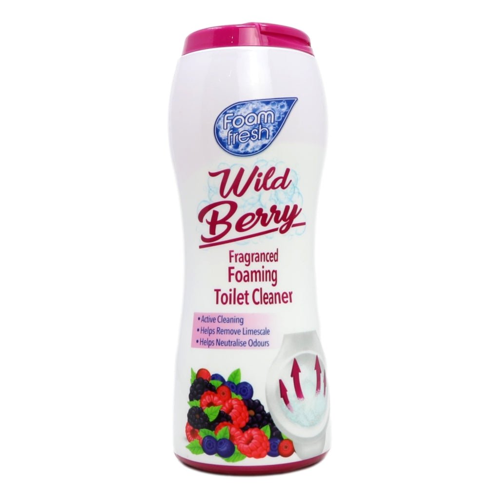 Duzzit Foam Fresh Toilet Cleaner 370G Wild Berry - Intamarque - Wholesale 5053249245591