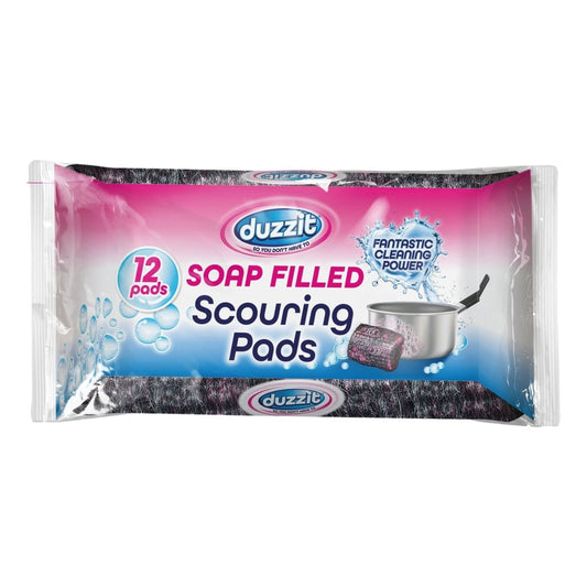 Duzzit Soap Filled Scourers 12pk