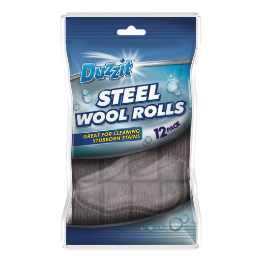 Duzzit Steel Wool Rolls 12Pcs 5Gm