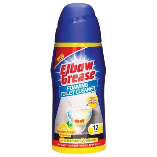 Elbow Grease Foaming Toilet Cleaner - 500G - Lemon Fresh