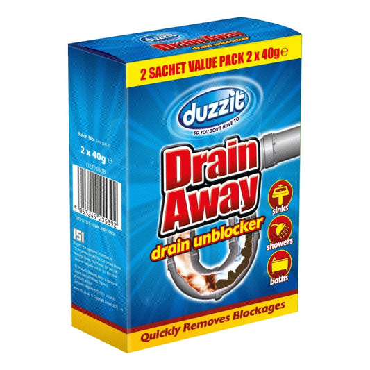 Duzzit Drain Away Sachets 2 X 40G