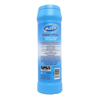 Duzzit Shake & Fresh Carpet Odour Neutraliser 500G Fresh Linen