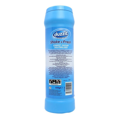 Duzzit Shake & Fresh Carpet Odour Neutraliser 500G Fresh Linen