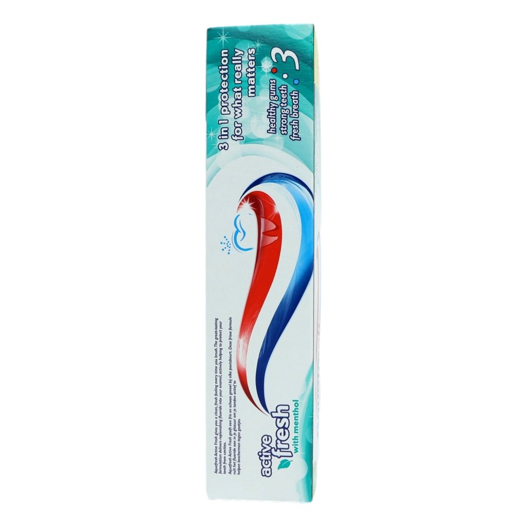 Aquafresh Toothpaste 100ml Active Fresh