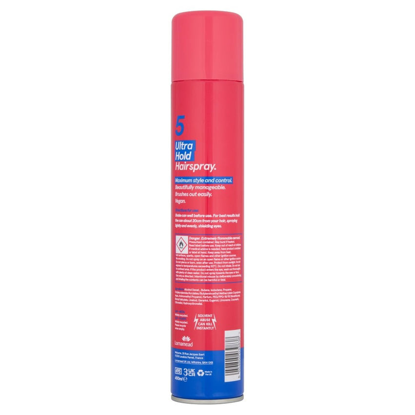 Bristow Ultra Hold Hairspray 400ml