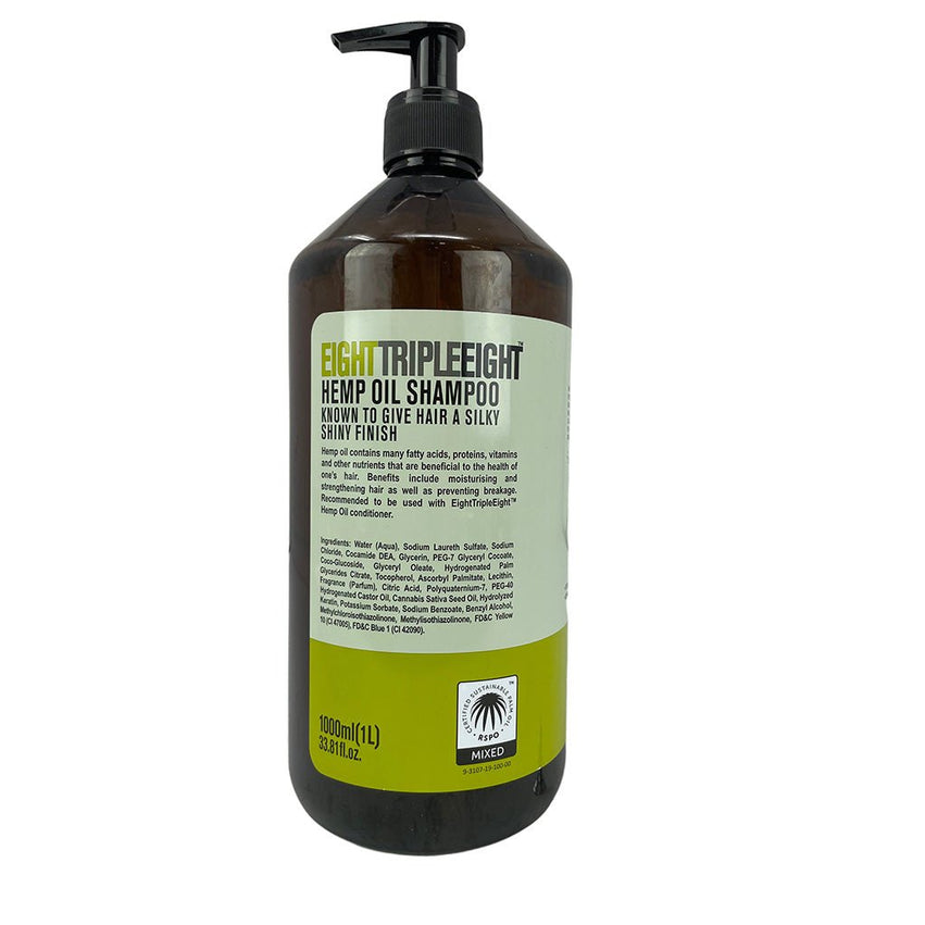 Eight Triple Eight Shampoo 1 Litre Hemp