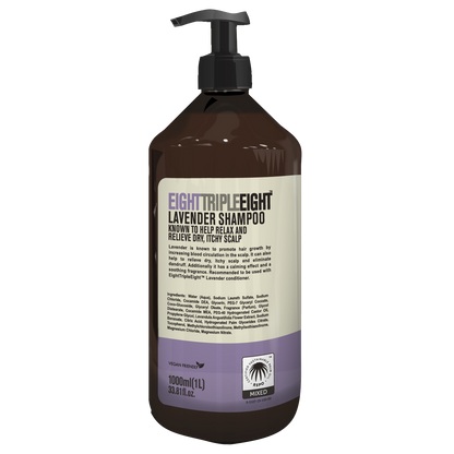 Eight Triple Eight Shampoo 1 Litre Lavender