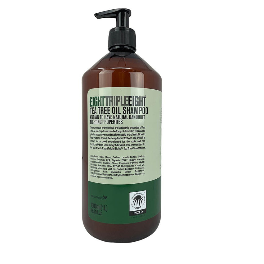 Eight Triple Eight Shampoo 1 Litre Tea Tree Oil