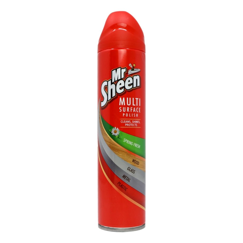 Mr Sheen Aerosol Multi Surface Polish 250ml Spring Fresh